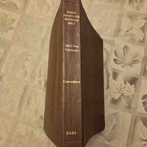 Dake's Annotated Reference Bible KJV 13th Printing 1981 Finis Dake Study